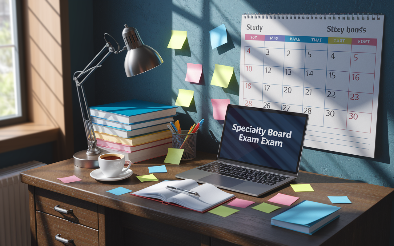 How to Create a Winning Study Schedule for Your Specialty Board Exams