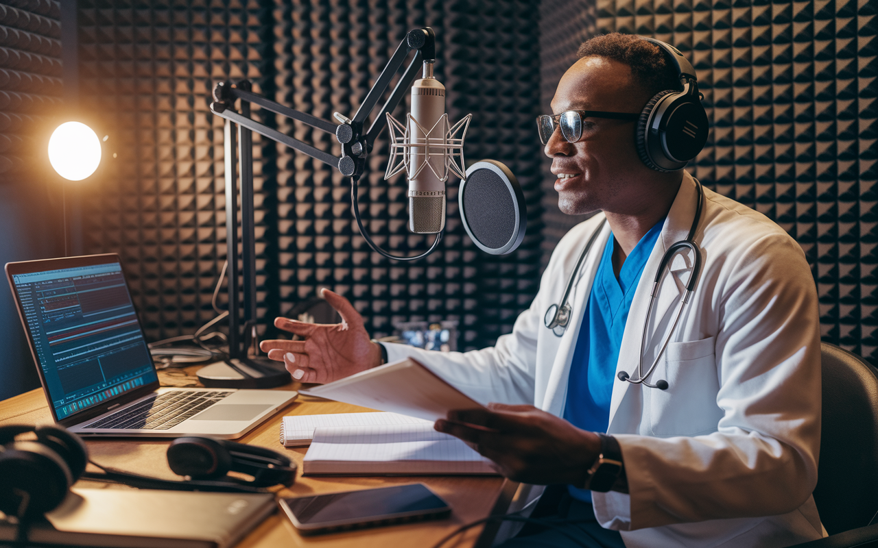 Creating Your Own Podcast: A Passionate Side Hustle for Physicians