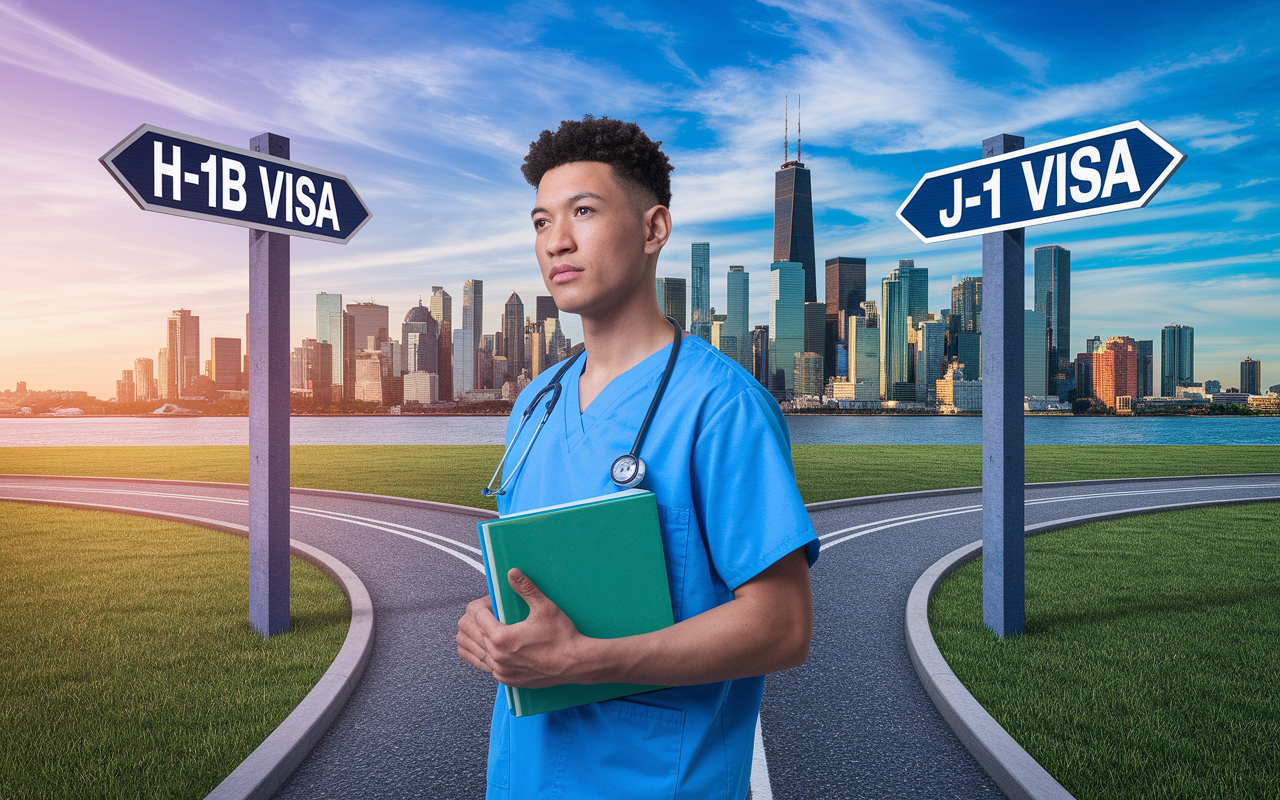 H-1B vs. J-1 Visa for IMGs: Key Differences You Can’t Ignore