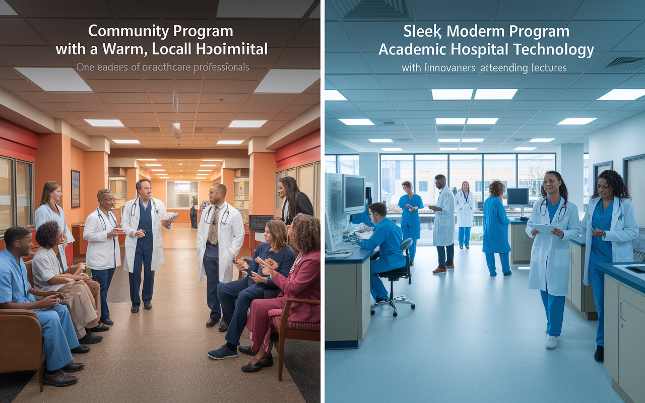 Community vs. Academic Programs: What Future Healthcare Professionals Should Consider