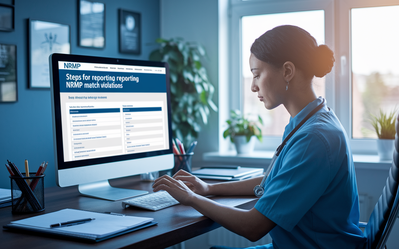 How to Report NRMP Match Violations: A Step-by-Step Guide