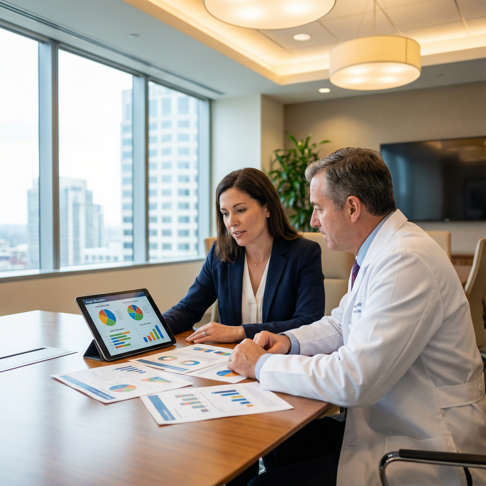 Asset allocation discussion between physician and financial planner - Investment Strategies for Investment Strategies for Phy