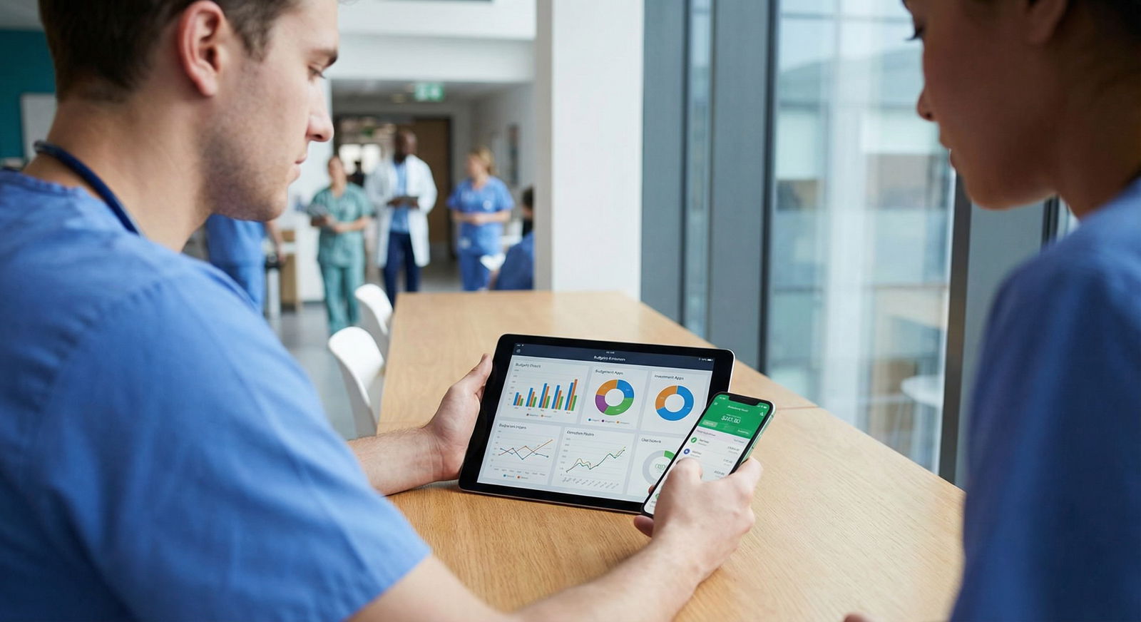 Physician using budgeting apps and financial dashboards - Financial Tools for Top Financial Tools for Doctors: Smart Investme