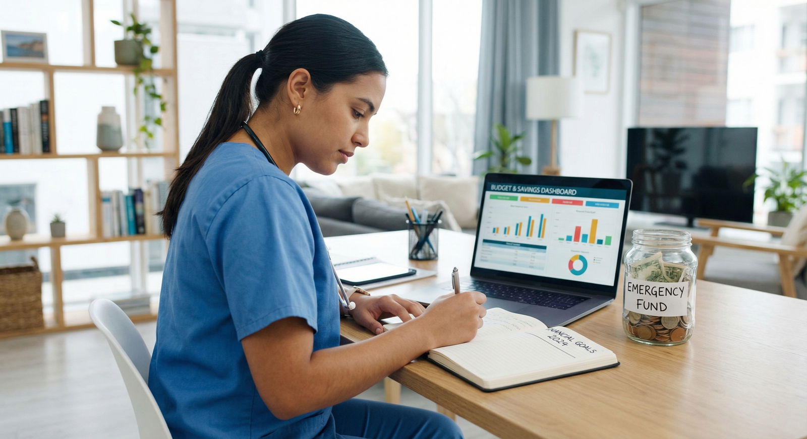 Physician planning financial goals and emergency fund Physician planning financial goals and emergency fund - Investing for Doctors for Mastering Wealth: Essential Investing Strat