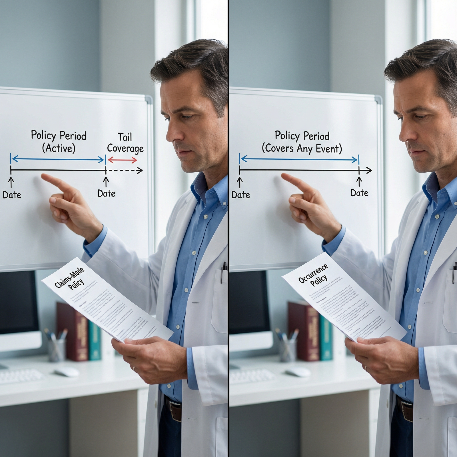 Comparison of claims-made and occurrence malpractice insurance policies Comparison of claims-made and occurrence malpractice insurance policies - Malpractice Insurance for Essential Malpractice Ins