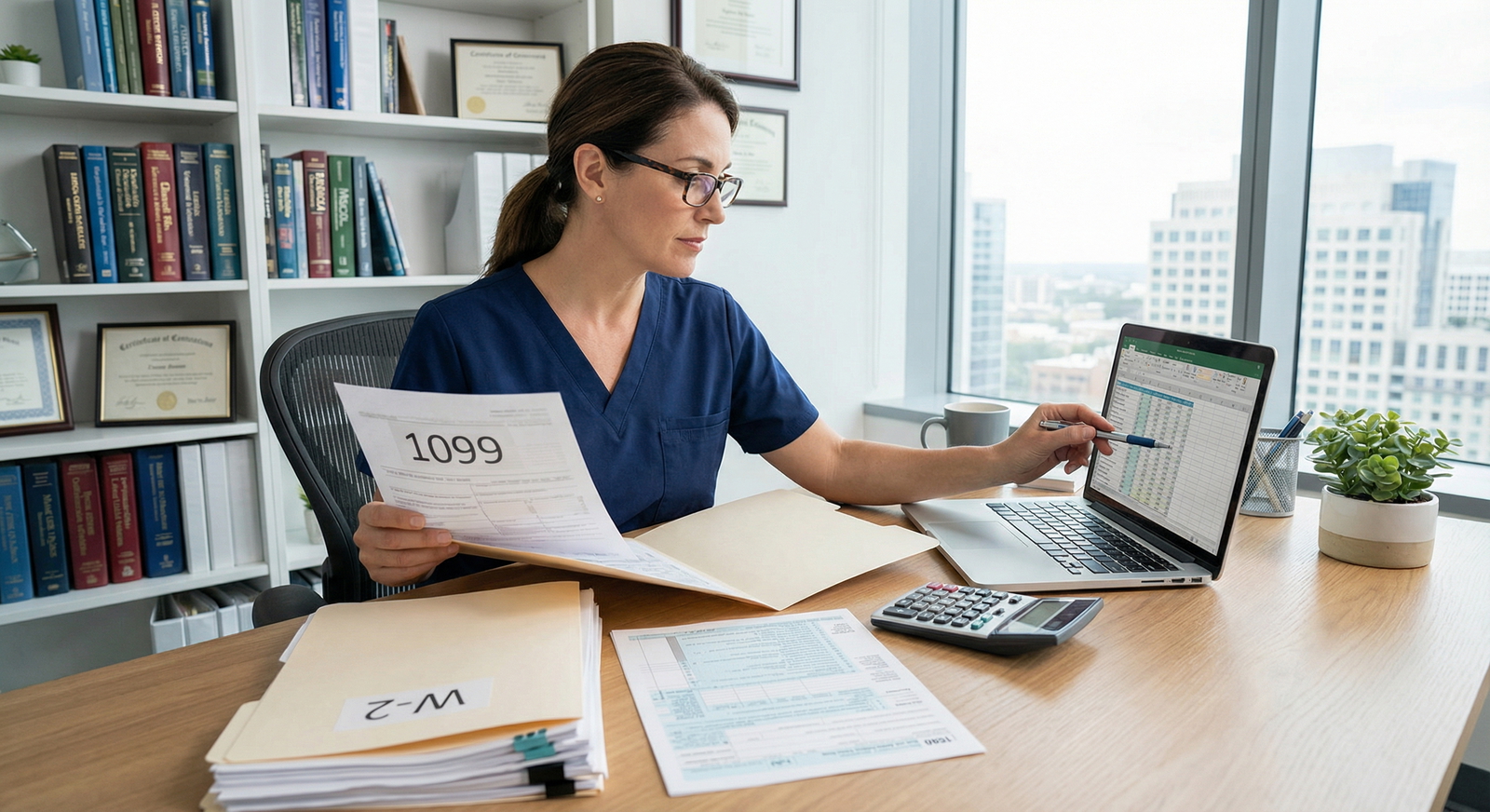 Side-Gig Income Mistakes Physicians Make With 1099 and W‑2 Mixes