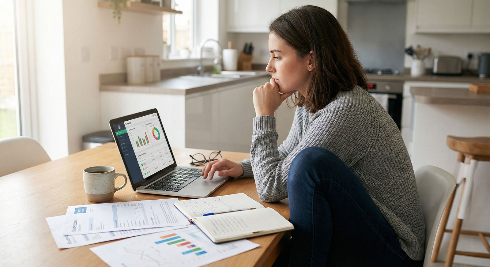 Medical student reviewing budget and student loan strategy - Medical School for Unlocking Financial Freedom: Non-Traditional