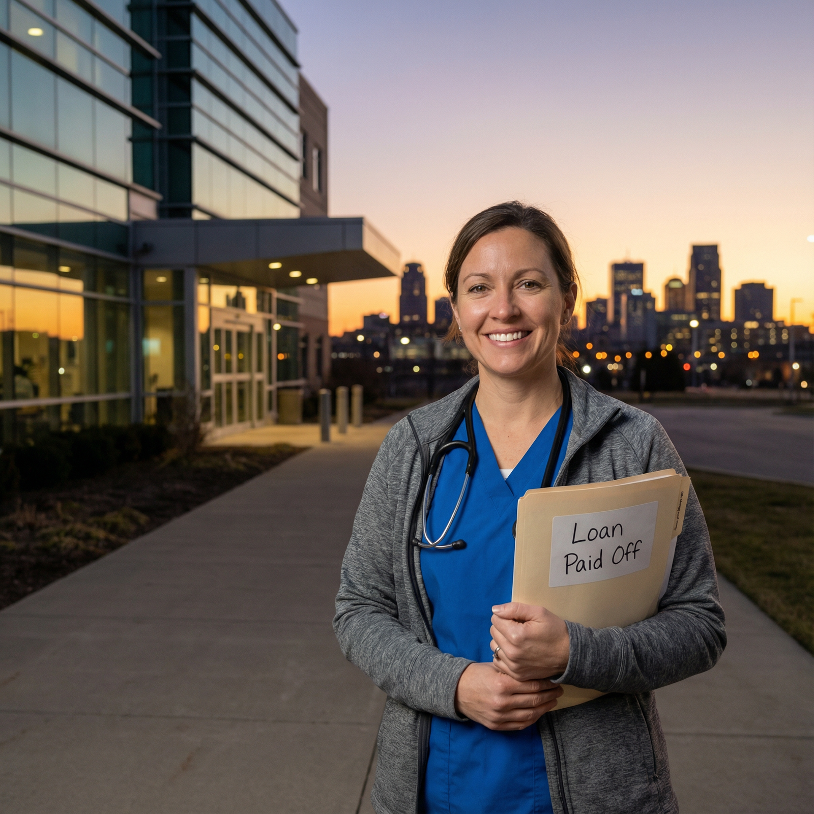 Physician celebrating freedom from medical school debt - Medical School for Mastering Medical School Debt: Effective Strategi