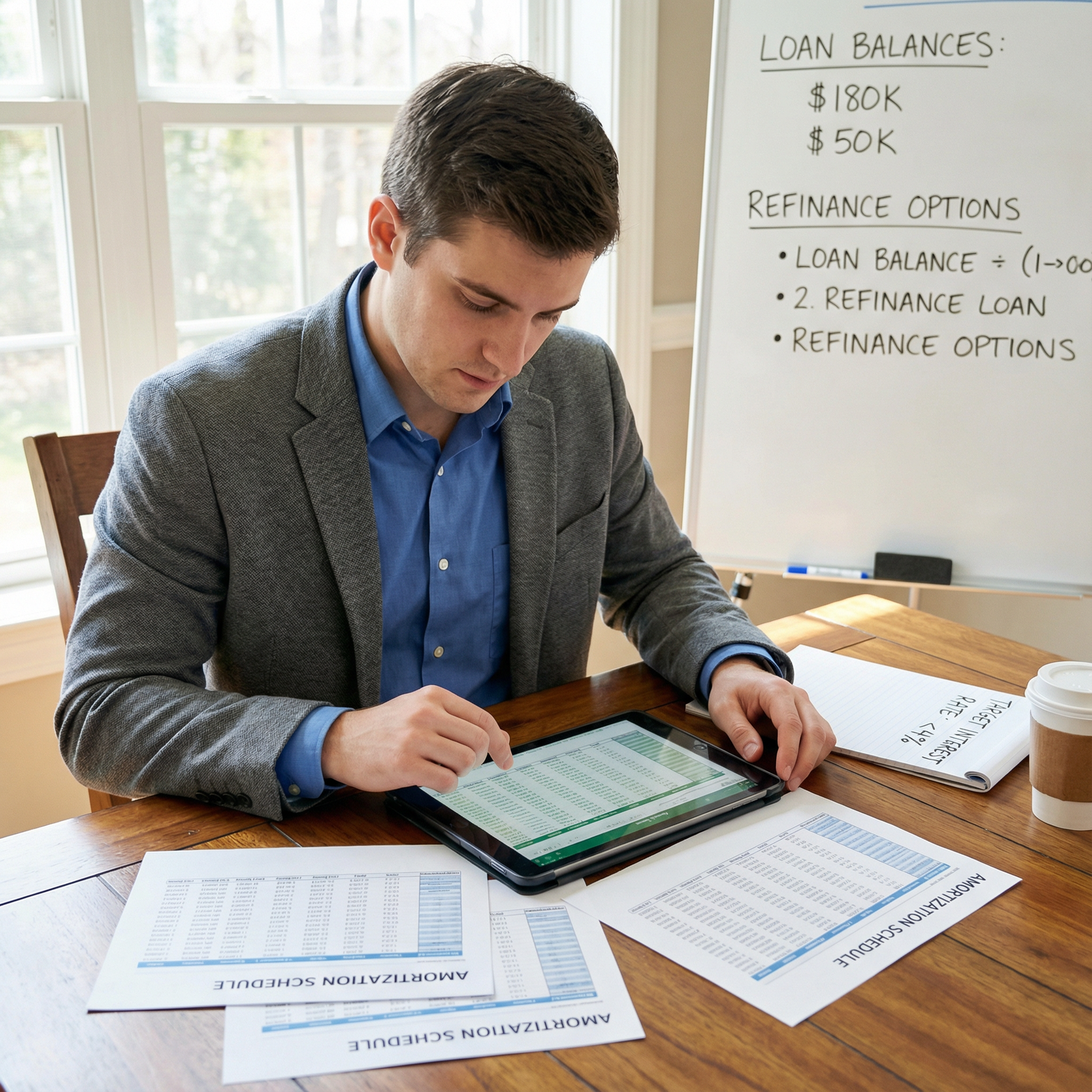 Physician comparing student loan refinancing timelines and options - Student Loan Refinancing for Mastering Medical Student L