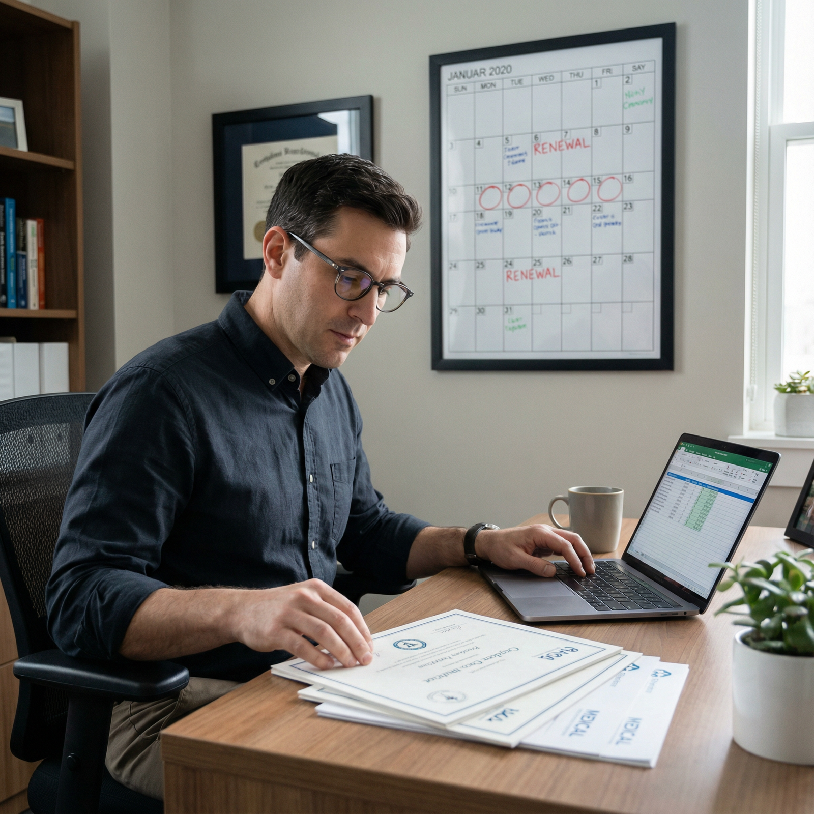 What’s the Best Way to Store and Organize CME Certificates Long-Term?