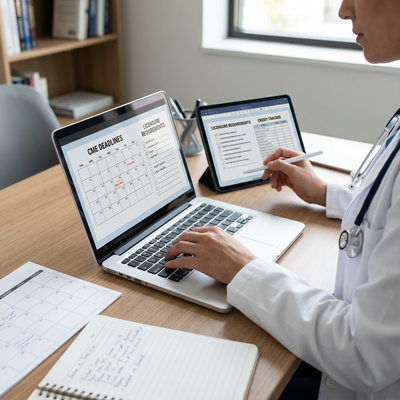 Licensure Renewal Year: A 6-Month Countdown to CME Compliance