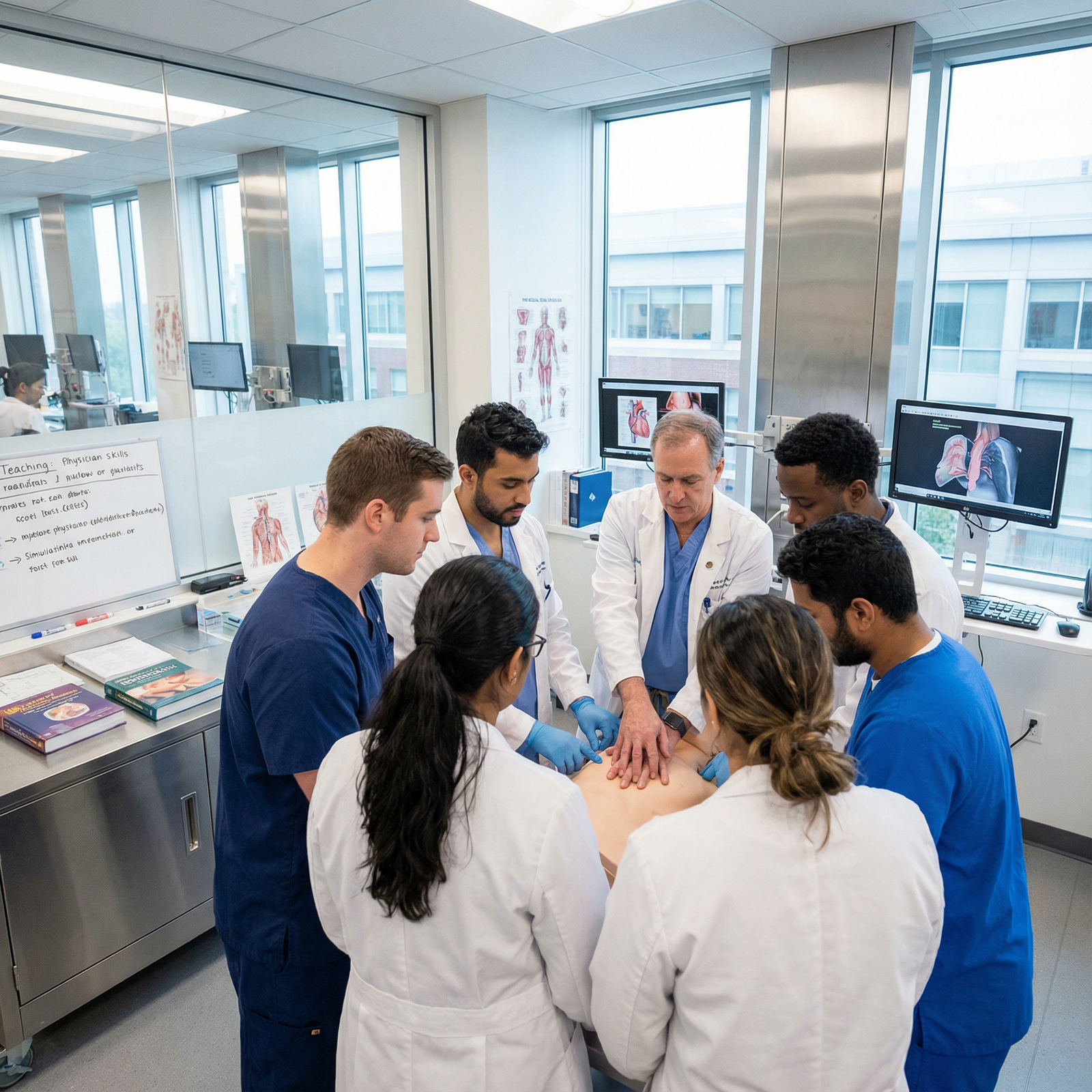 Medical educator teaching clinical skills to students - Medical Education for Master Your Medical Teaching CV: Essential Tips