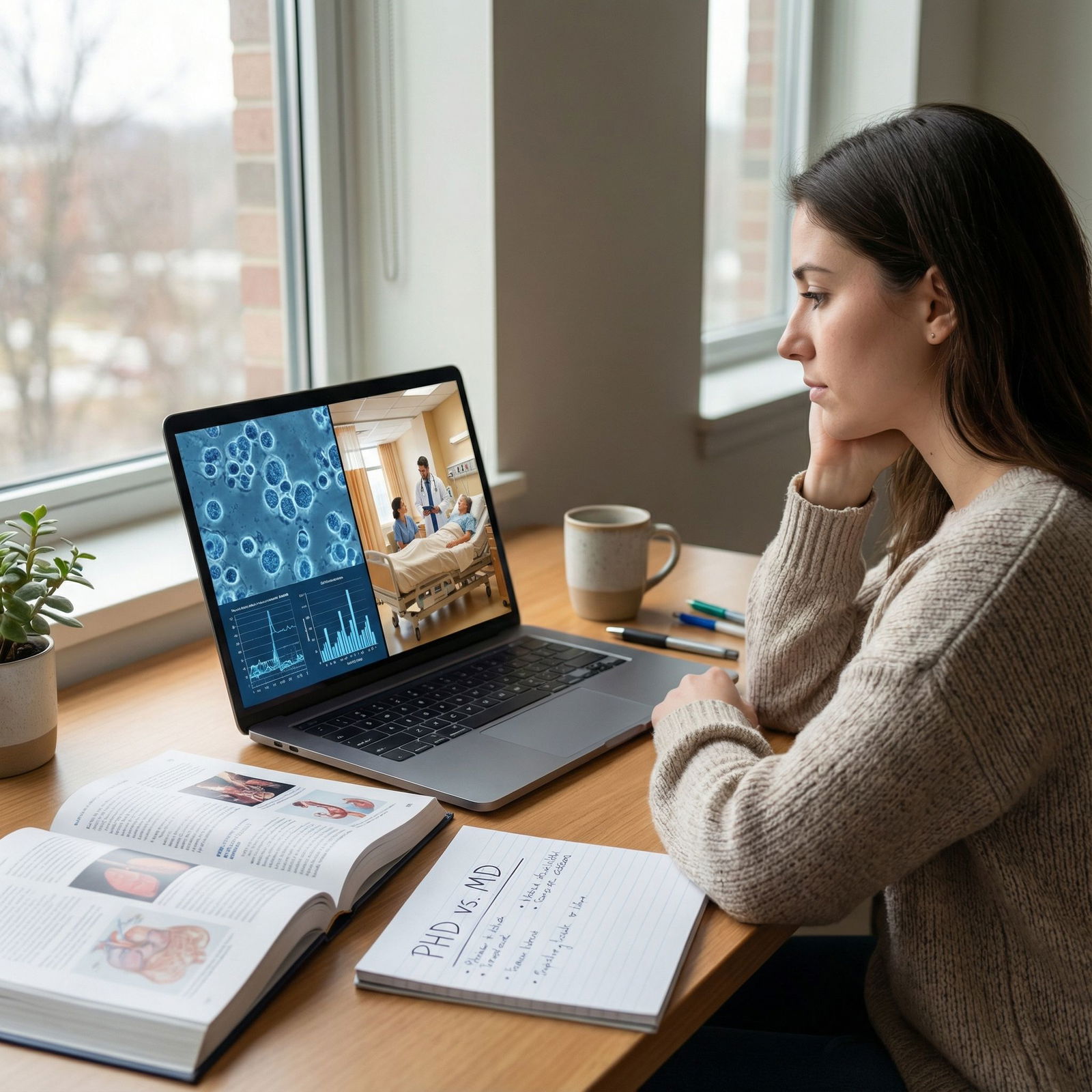 Deciphering Your Future: Choosing Between a PhD and MD in Medicine