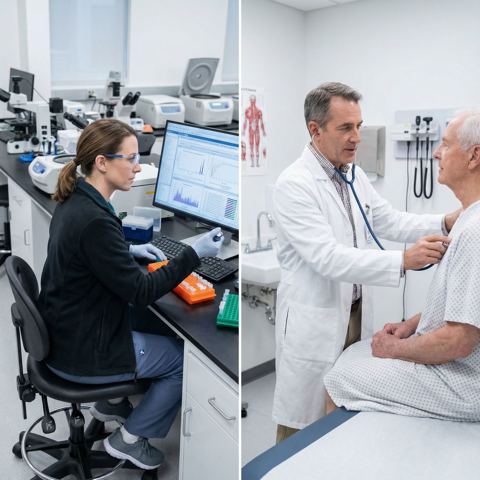 Research scientist and clinician in parallel - PhD vs MD for PhD vs MD: Choosing the Best Path for Your Healthcare Career