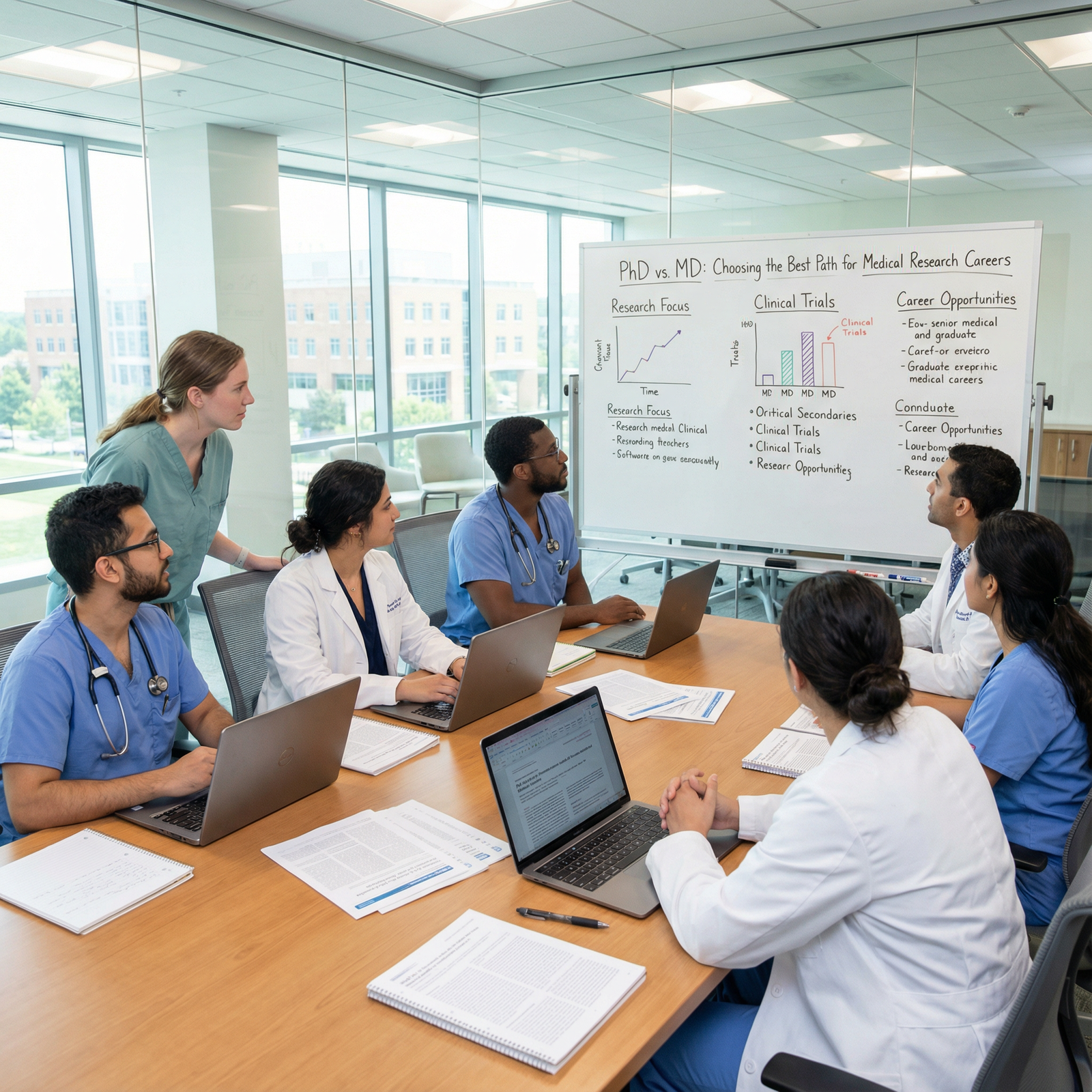 PhD vs. MD: Choosing the Best Path for Medical Research Careers