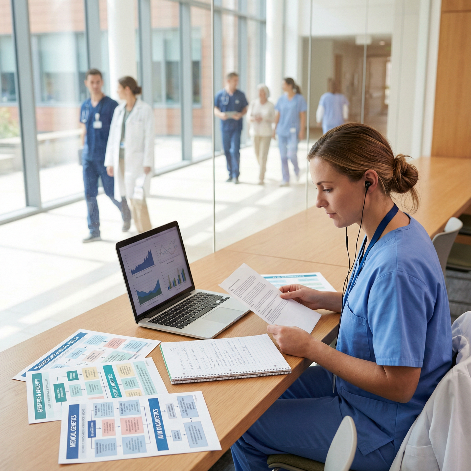 Medical student planning a career path in emerging specialties - Emerging Specialties for Future of Medicine: Top Emerging Me