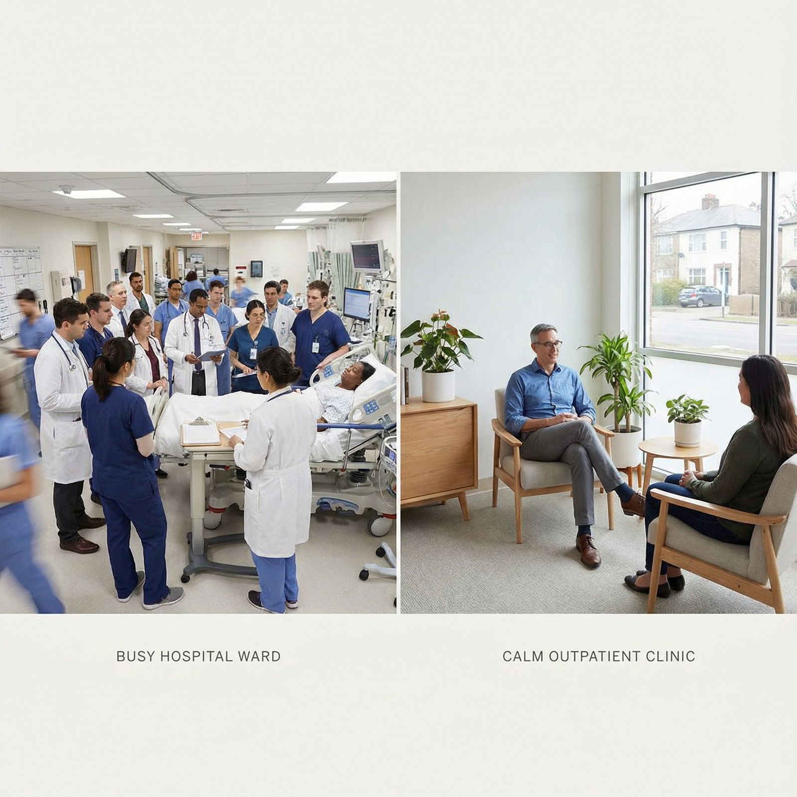 Comparing inpatient and outpatient work environments for specialty choice - Medical Education for How Work Environment Affect