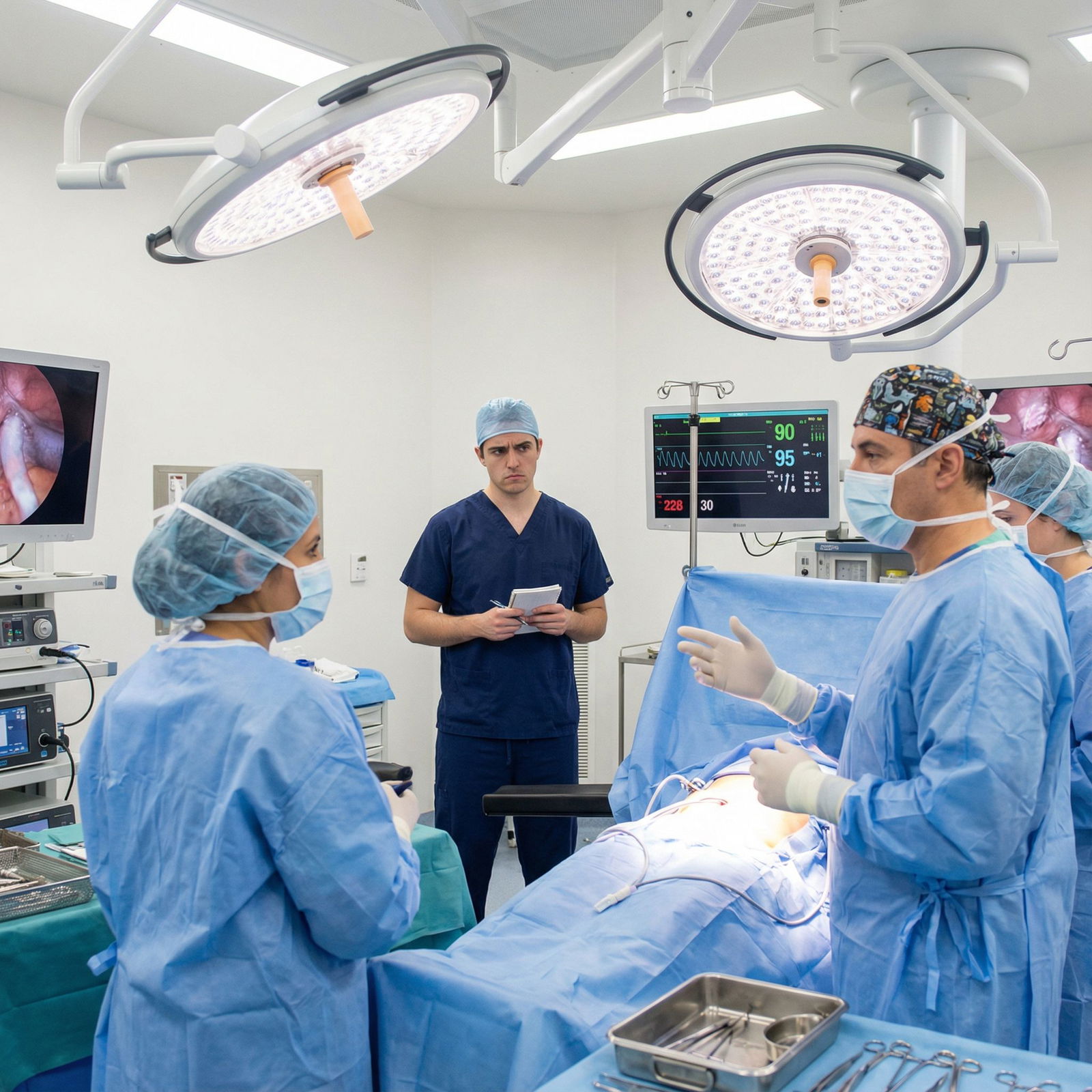 Medical student observing a surgical procedure during rotation Medical student observing a surgical procedure during rotation - Medical Specialty for Your Essential Guide to Choosing a Med