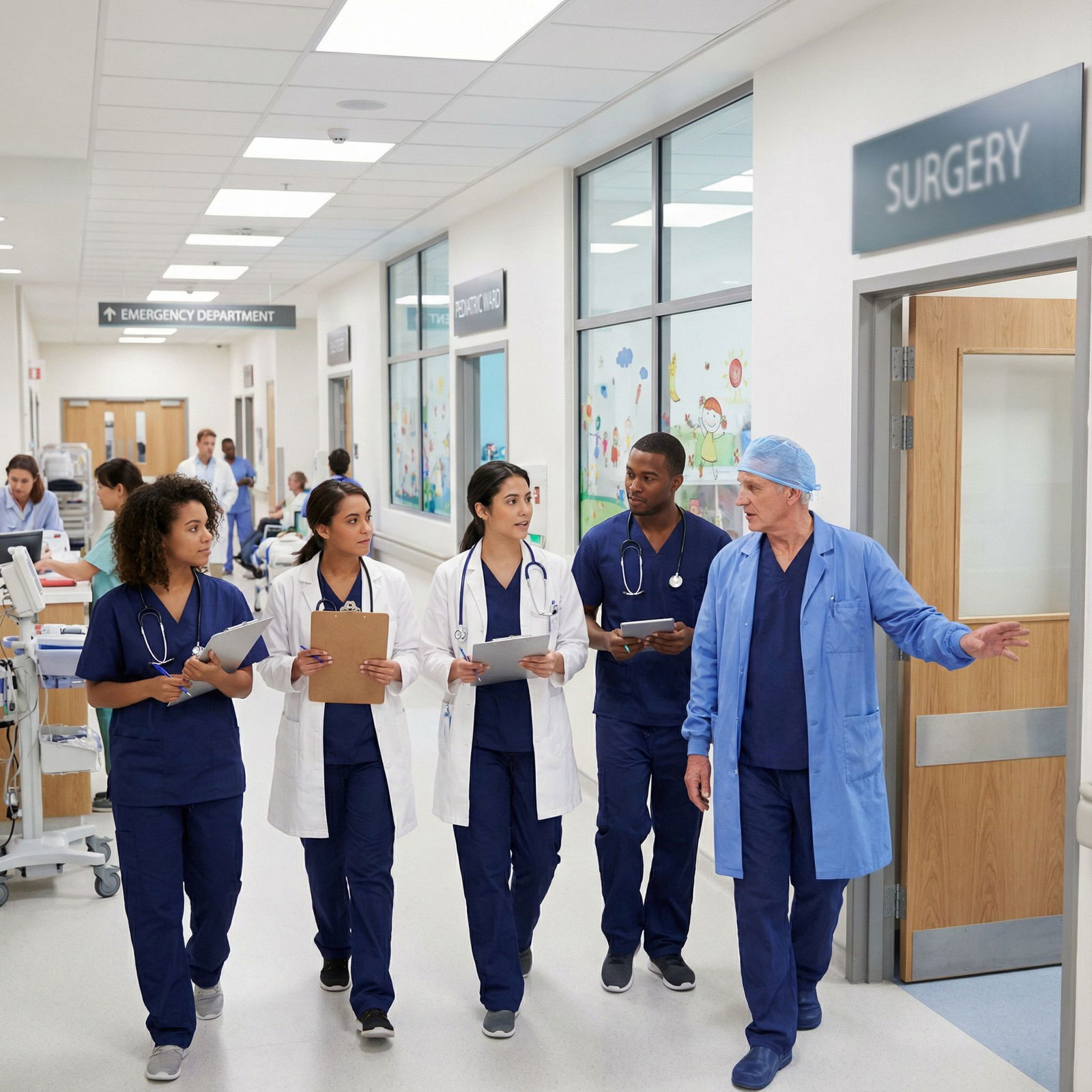 Medical students on clinical rotations exploring specialties Medical students on clinical rotations exploring specialties - medical education for Mastering Medical Specialty Selection: A