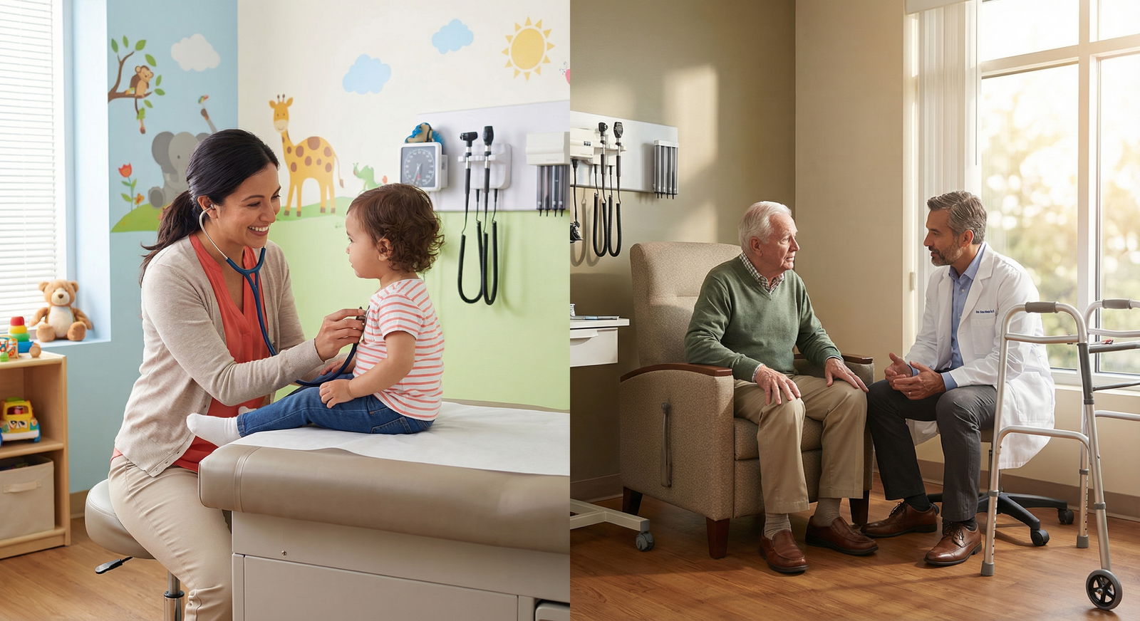 Pediatrics vs Geriatrics: Choosing Your Medical Specialty Wisely