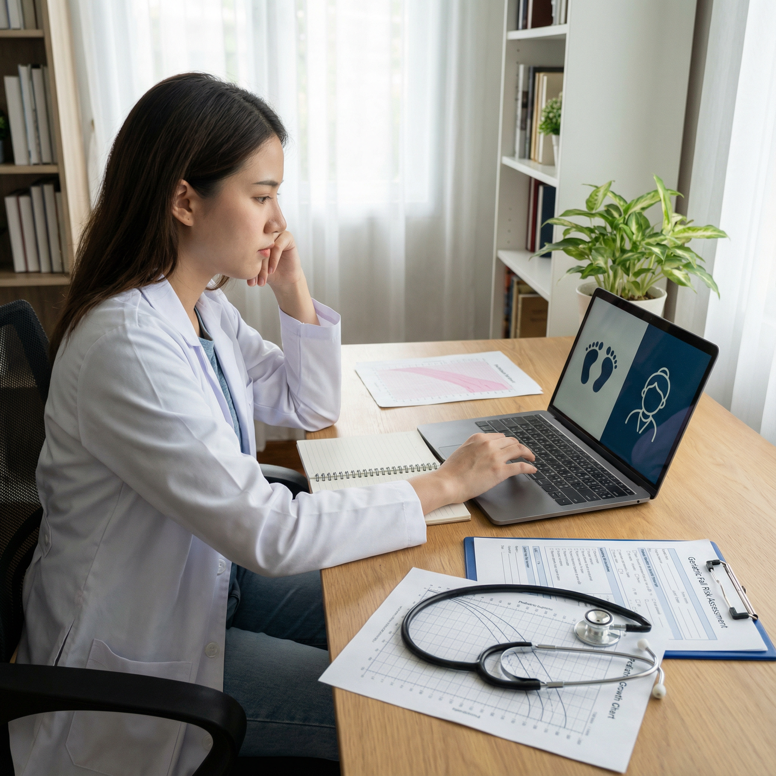 Medical student reflecting on pediatrics and geriatrics career choice - pediatrics for Pediatrics vs Geriatrics: Choosing You