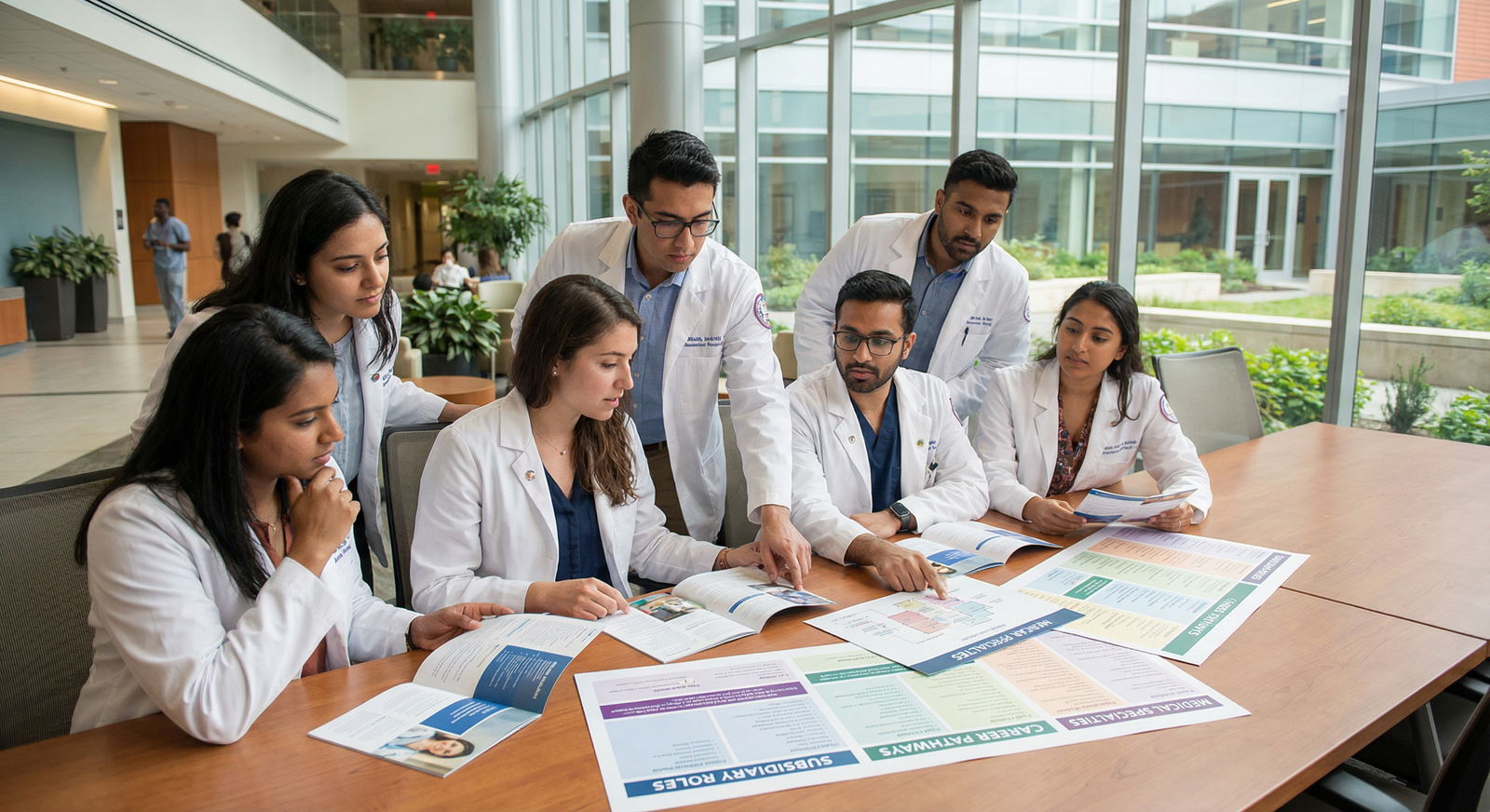 Medical student exploring different career paths and roles within specialties - medical specialties for Exploring Subsidiary