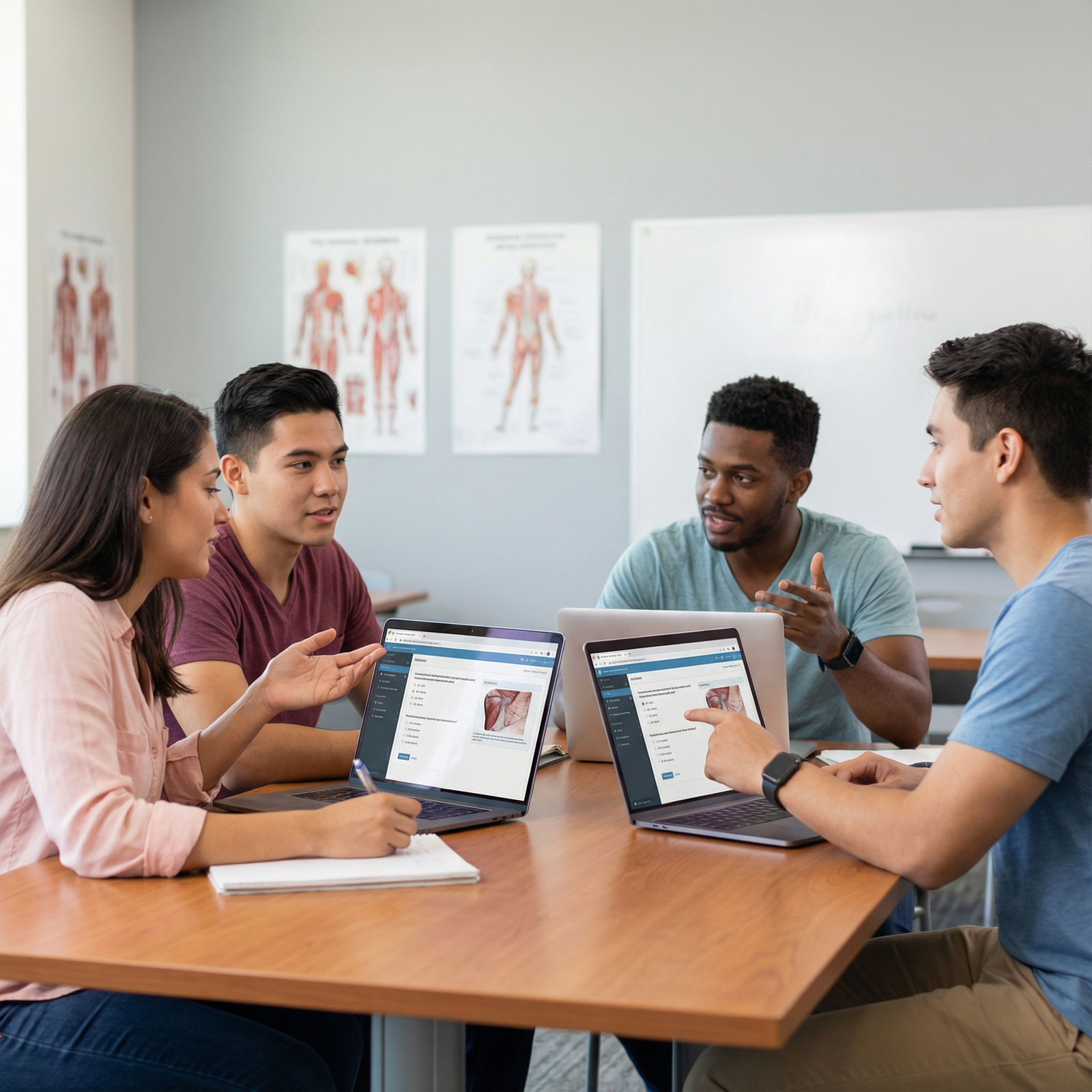 Medical students collaborating on question bank strategies Medical students collaborating on question bank strategies - Q-Bank Selection for Mastering Q-Bank Selection: Your Guide to E