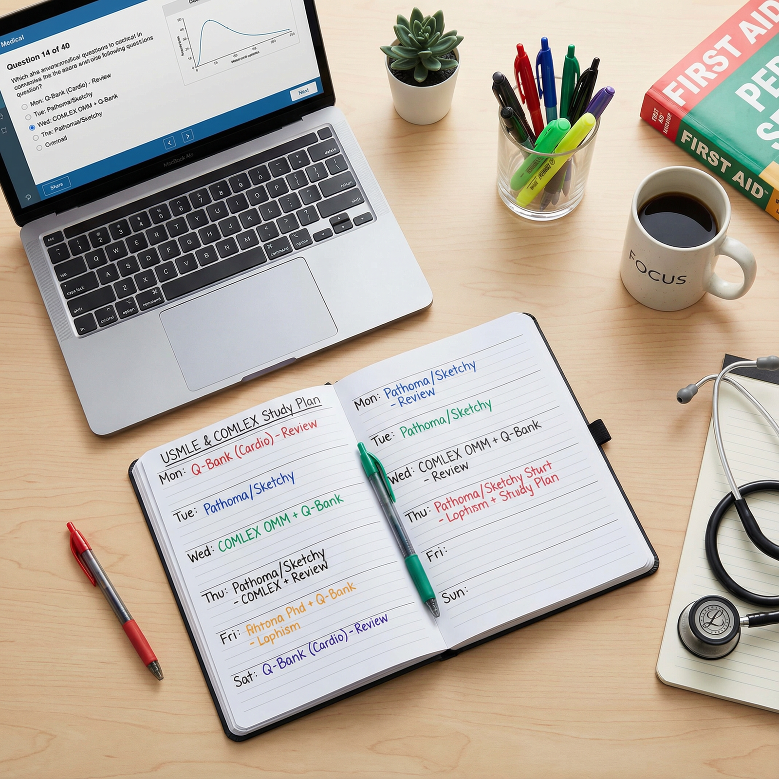 Organized medical exam prep schedule with Q-bank integration - Medical Exam Prep for Maximize Your Q-Bank: Effective Study Te