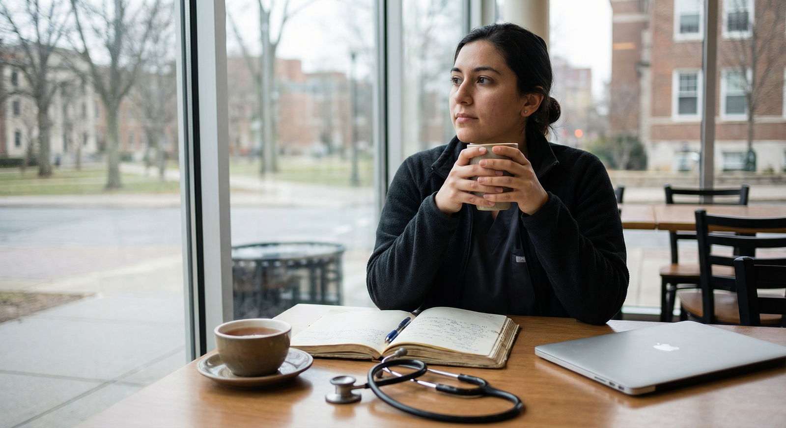 Medical student practicing self-care and reflection Medical student practicing self-care and reflection - Time Management for Essential Time Management Techniques for Success in