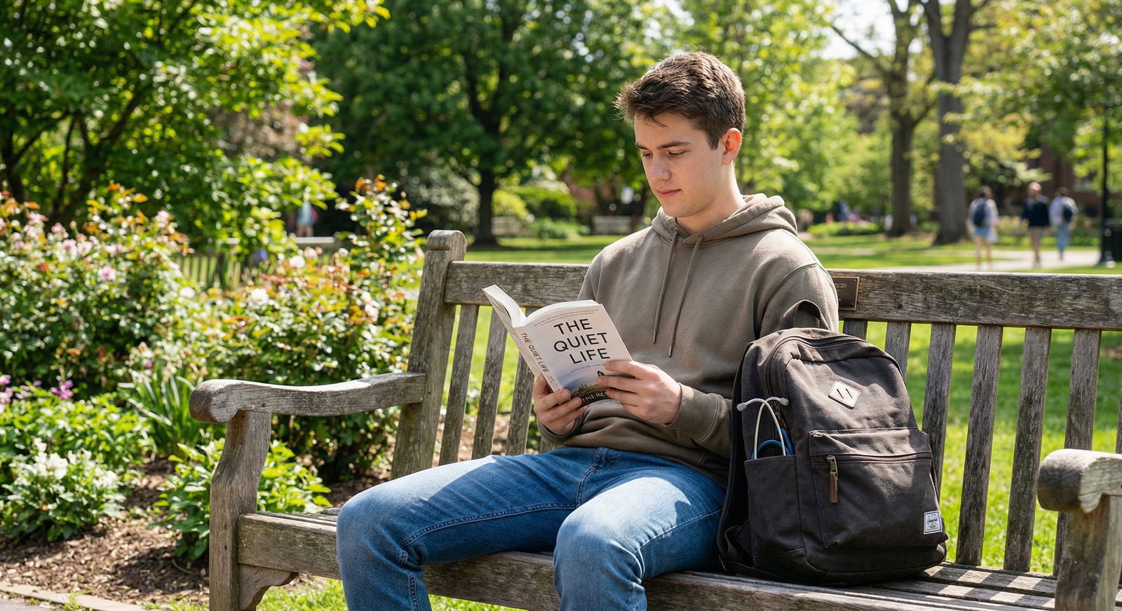 Medical student enjoying outdoor break for wellness - Medical School for Essential Motivation Strategies for Thriving in Medi