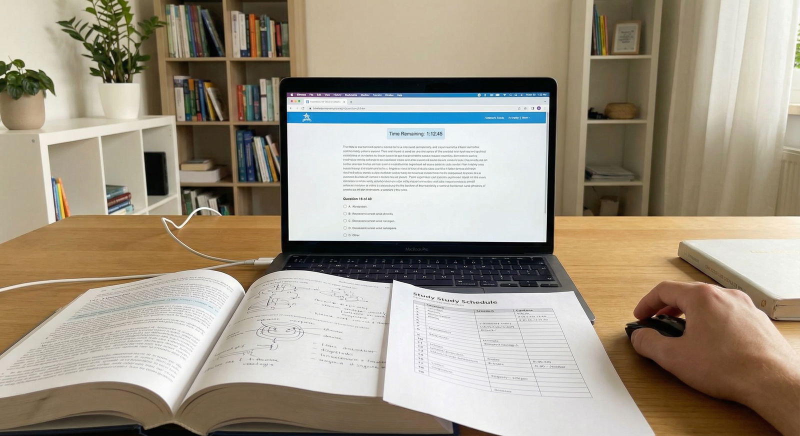 USMLE Step 1 question bank interface and timing practice - USMLE Step 1 for Mastering USMLE Step 1: The Power of Practice Que