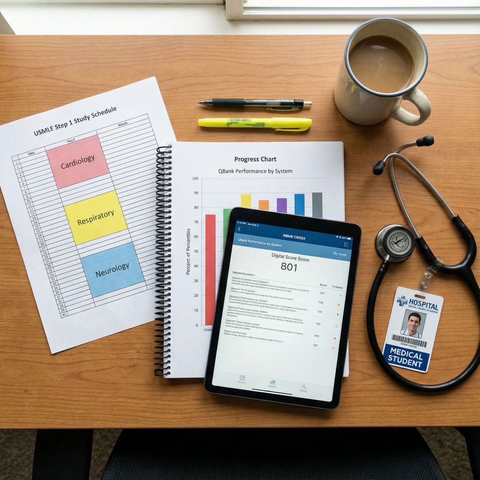 USMLE Step 1 study plan and progress tracking - USMLE Step 1 for Mastering USMLE Step 1: The Power of Practice Questions for
