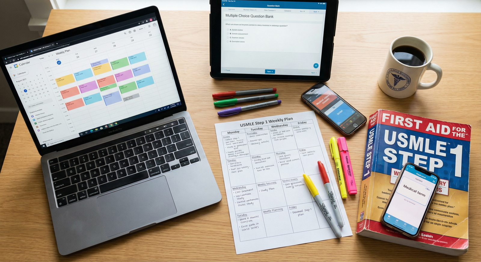 How Poor Sleep and Diet Sabotage the Last Month of Step 1 Study