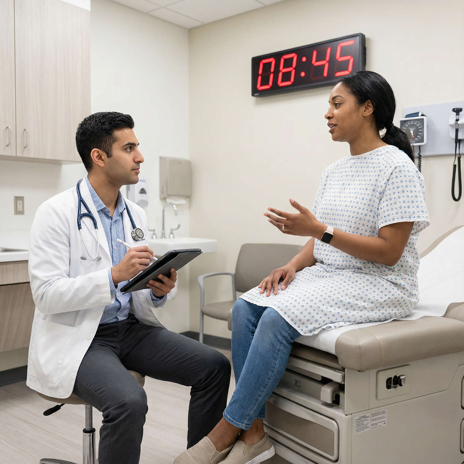 Standardized patient encounter in clinical skills exam - USMLE for Mastering USMLE Step 2 CS: A Comprehensive Guide for Medic