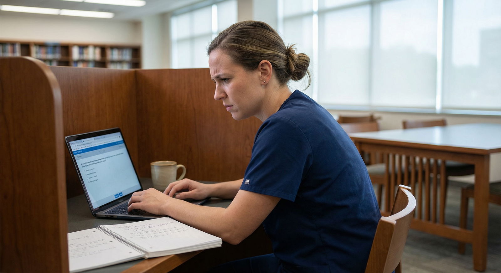 Medical resident practicing questions for USMLE Step 3 - USMLE Step 3 for Mastering Your Mindset: Essential Tips for USMLE St