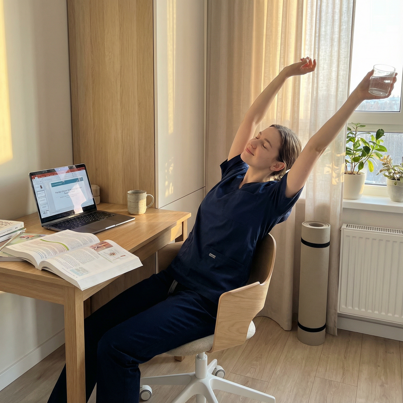 Medical student balancing studies and self-care Medical student balancing studies and self-care - Medical School for Mastering Emotional Resilience in Your First Year of Med