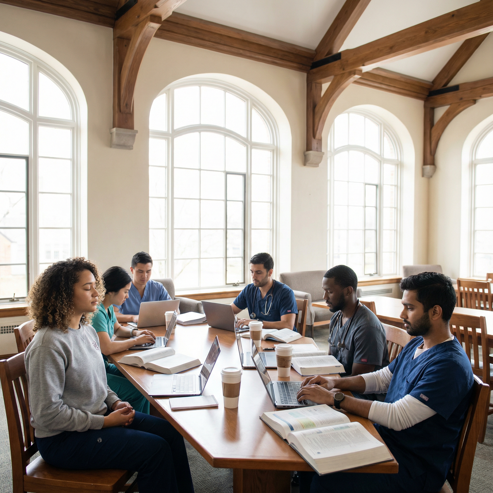 Mindful study session using breathing and focus techniques - Mindfulness for Master Mindfulness: Effective Strategies to Tack