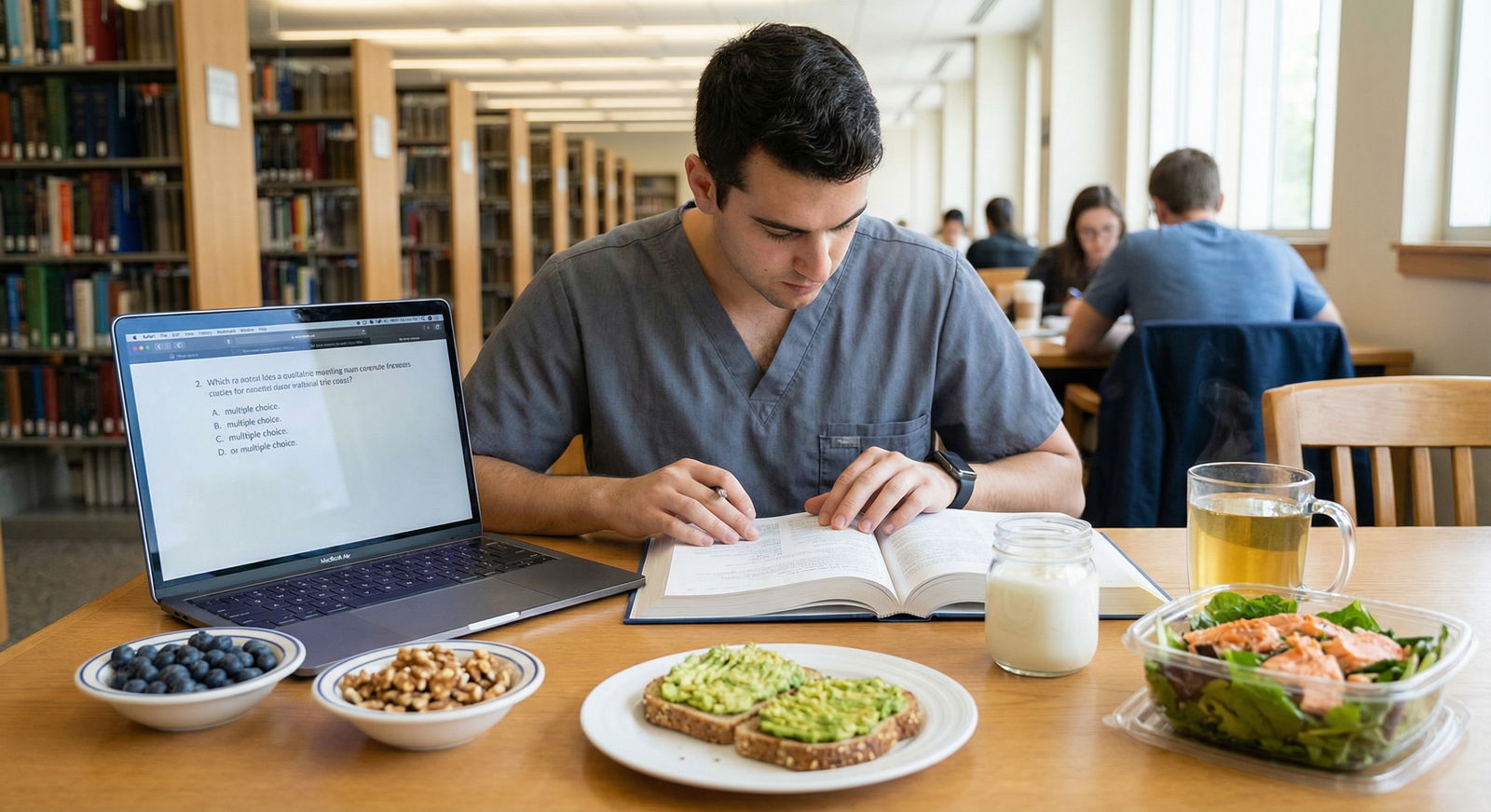 Master Test Anxiety with Nutrition: Essential Foods for Medical Students