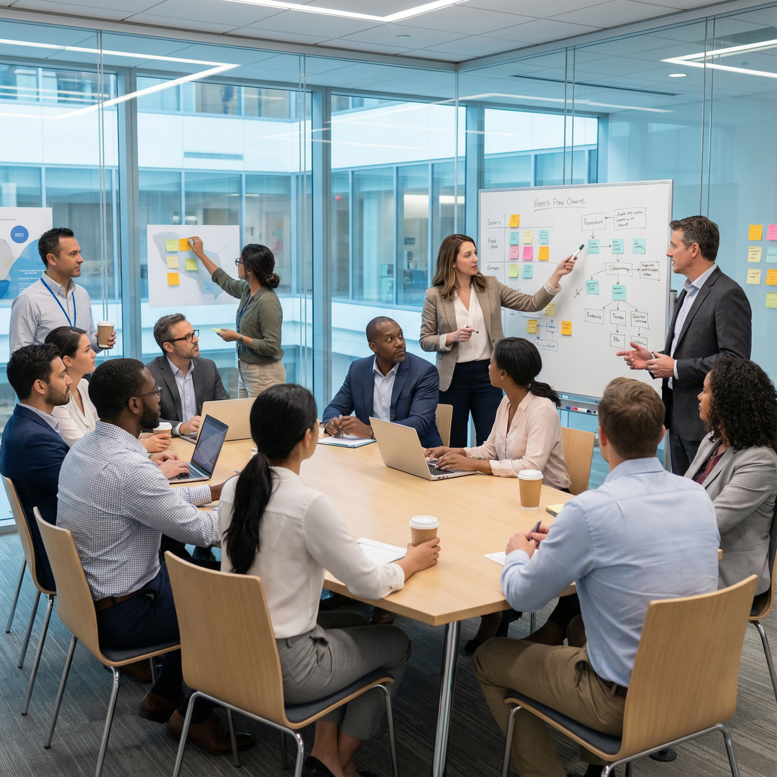 Healthcare consultant leading a strategy workshop - Medical Consulting for Unlocking a Career in Medical Consulting: Skills &