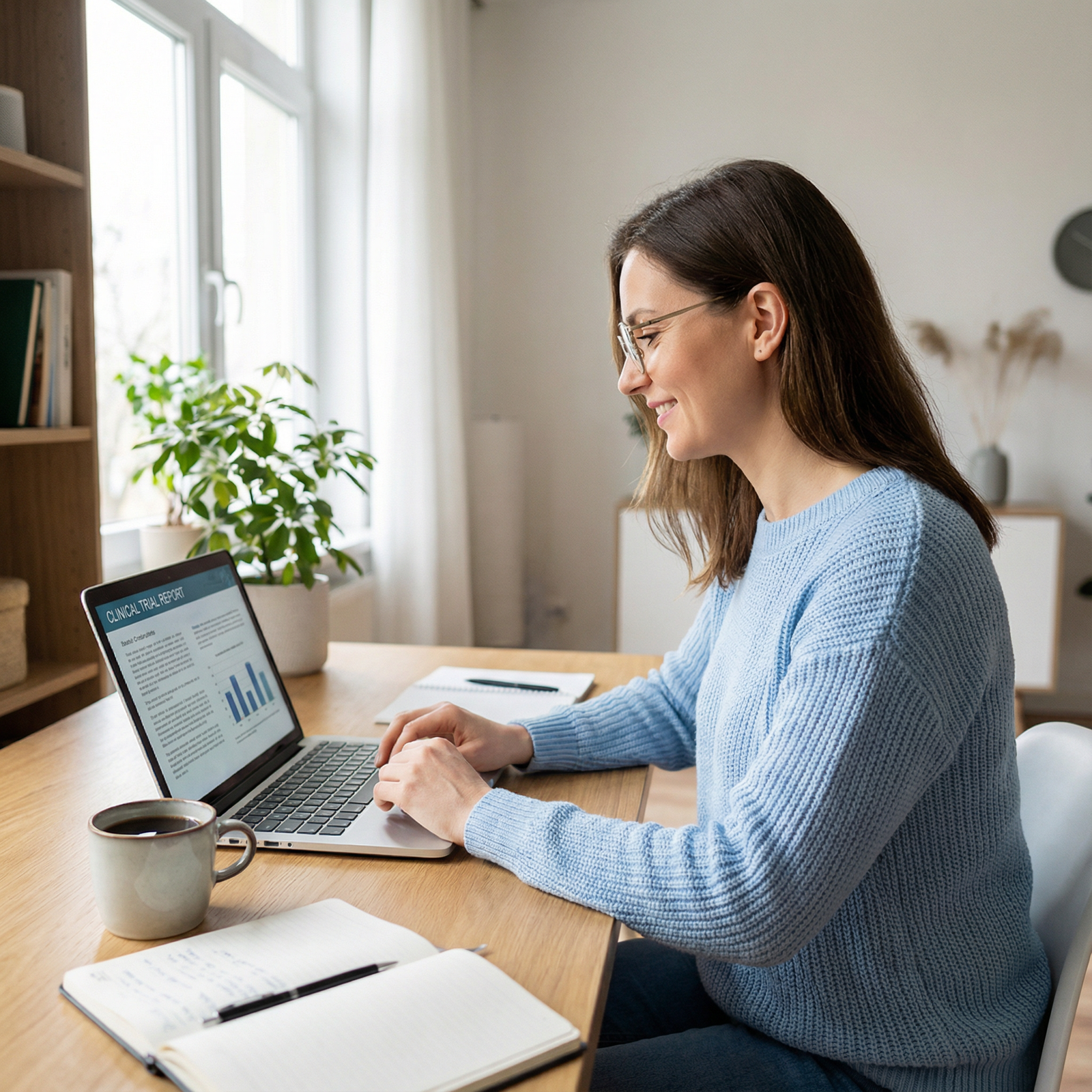 Remote medical writer balancing work and lifestyle - Medical Writing for Discover Medical Writing: A Thriving Career in Healt