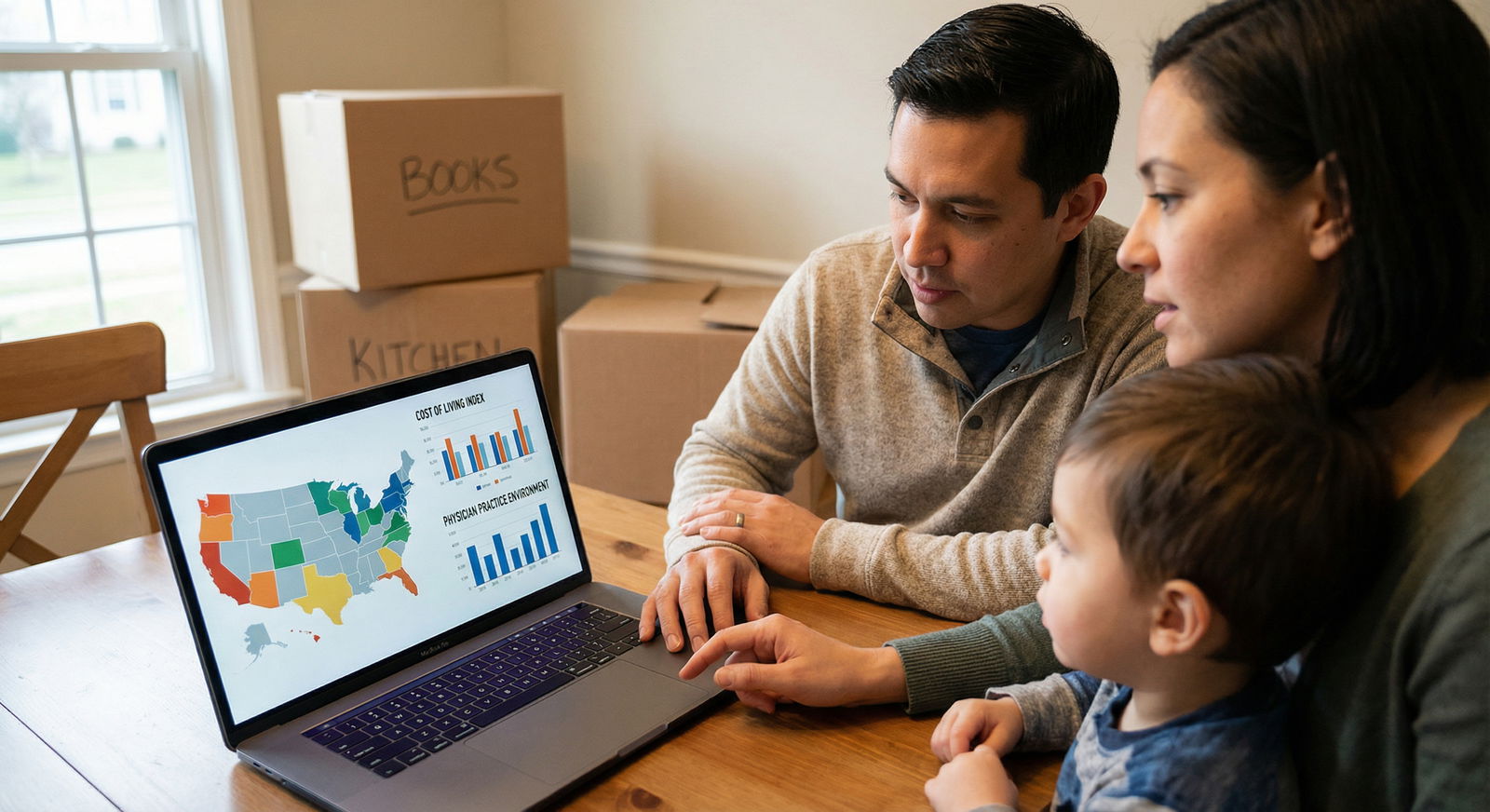 Physician family considering relocation options - physician-friendly for Discover the Top Physician-Friendly States for Caree