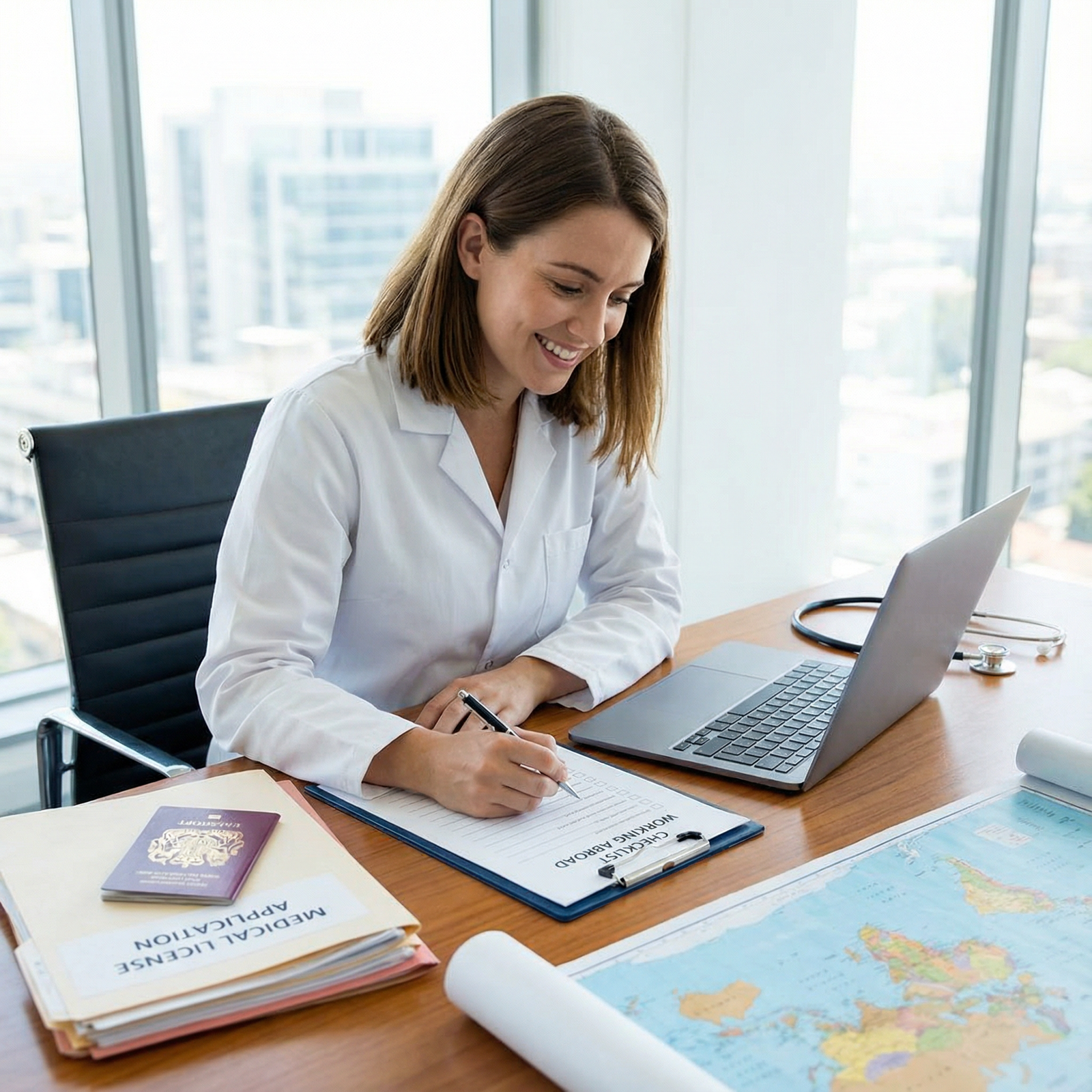 Doctor planning an international medical career move - Quality of Life for Top Countries for Doctors: Discover the Best Quali