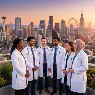 Top Cities for Young Doctors: Launch Your Healthcare Career Successfully