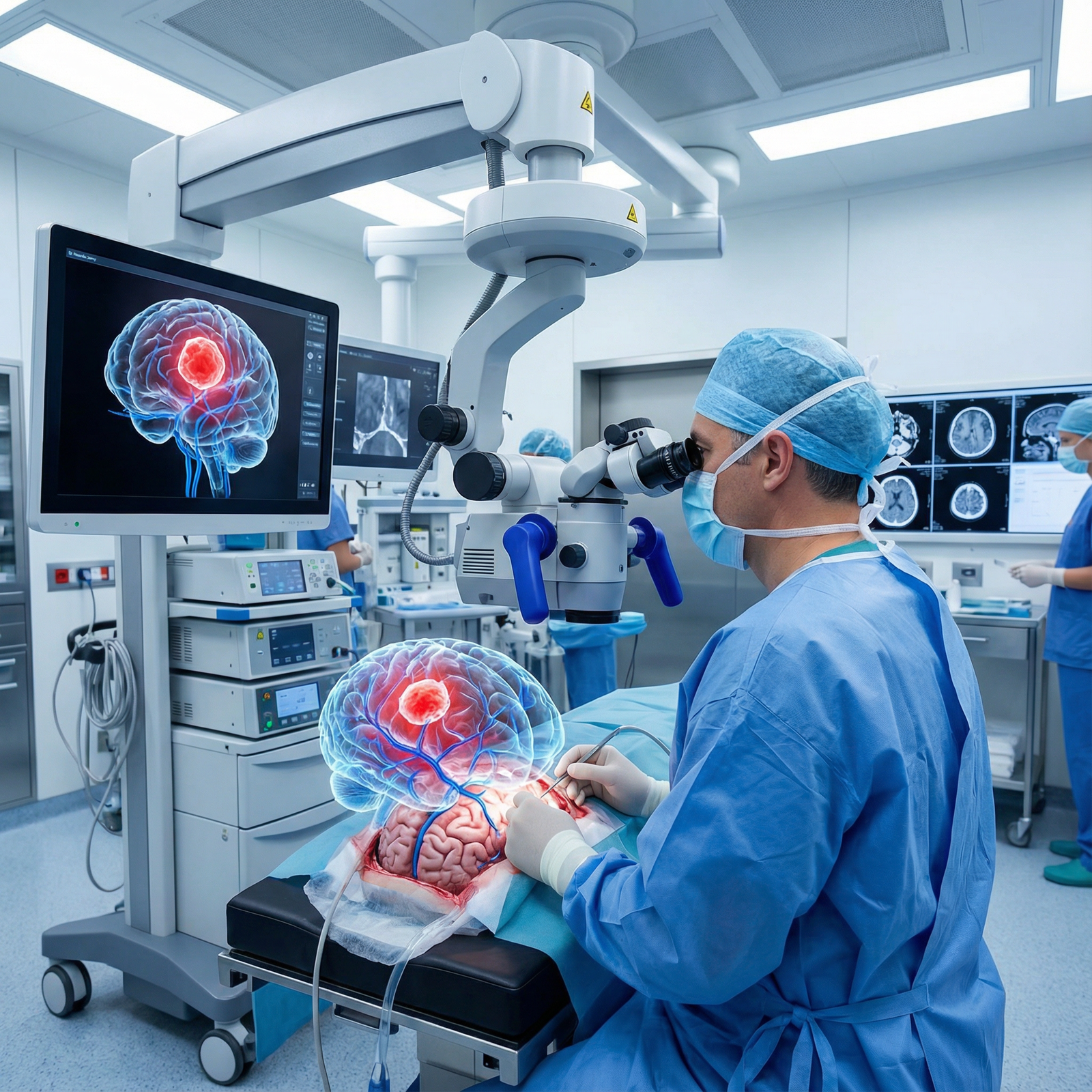 3D anatomical overlay in neurosurgery using augmented reality 3D anatomical overlay in neurosurgery using augmented reality - Augmented Reality for Transforming Surgery with Augmented Rea