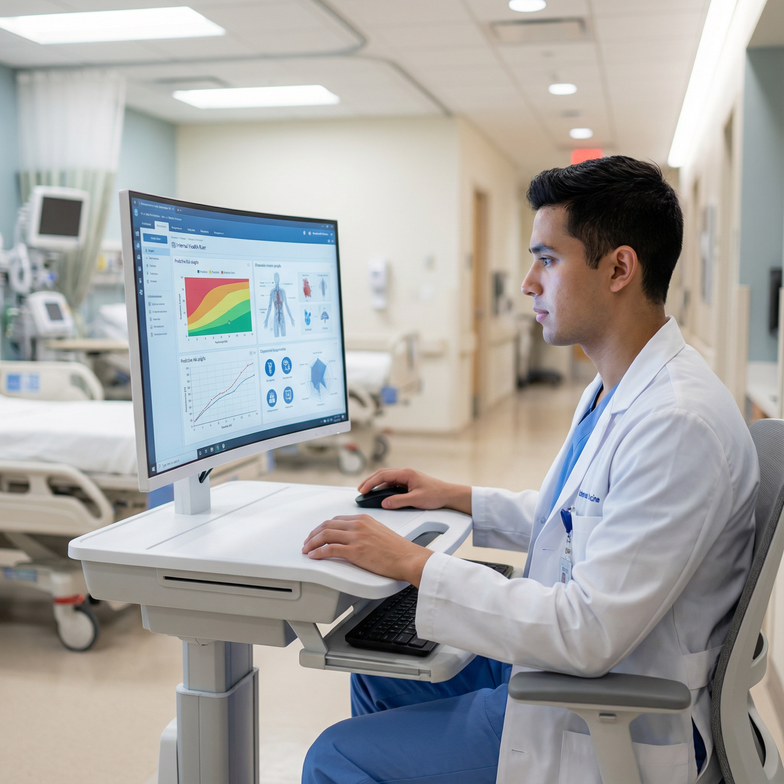 Clinician using predictive analytics for diagnostic decision support Clinician using predictive analytics for diagnostic decision support - Predictive Analytics for Mastering Predictive Analytic