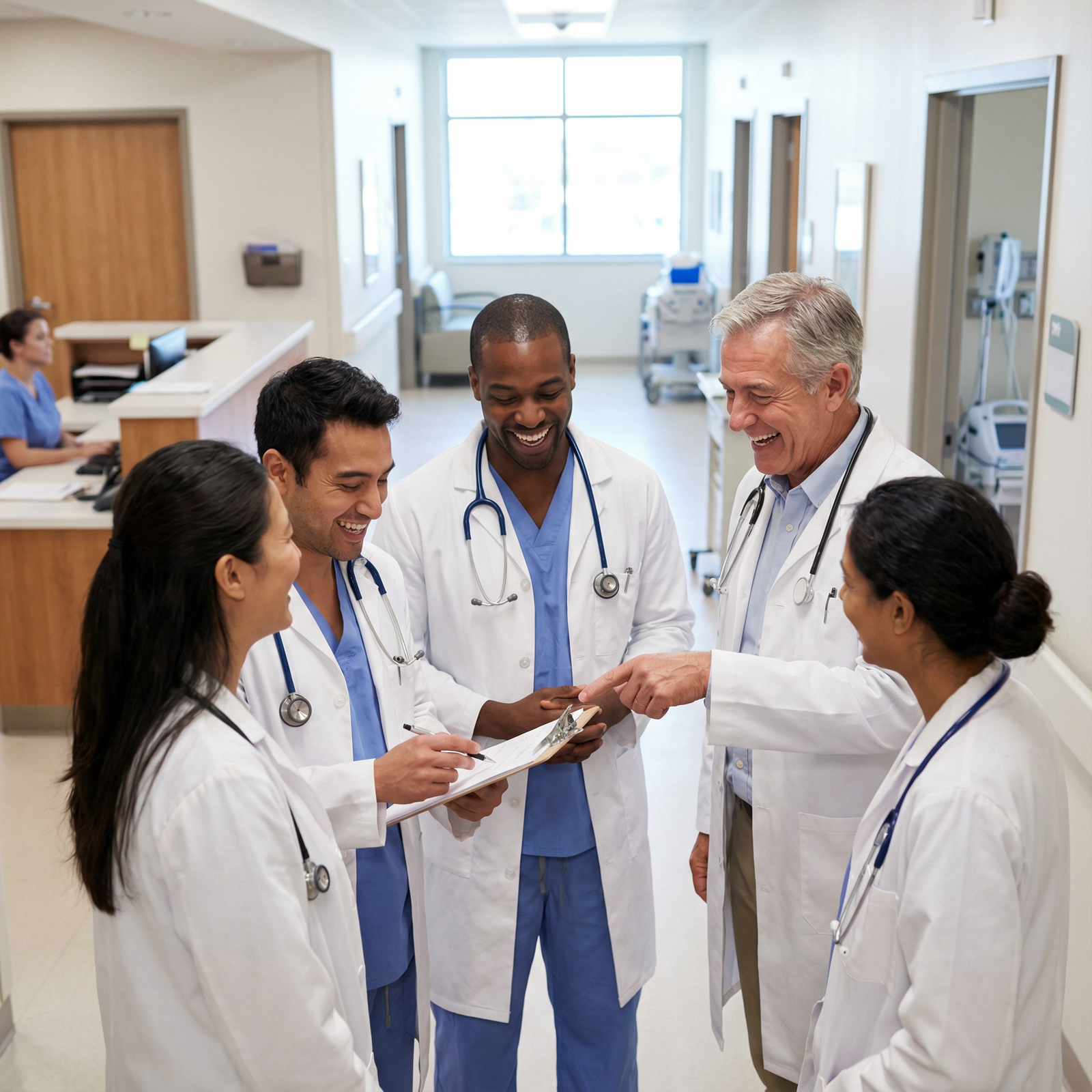 Pre-Rounds Tension Is High: Using Light Humor Without Minimizing Stress