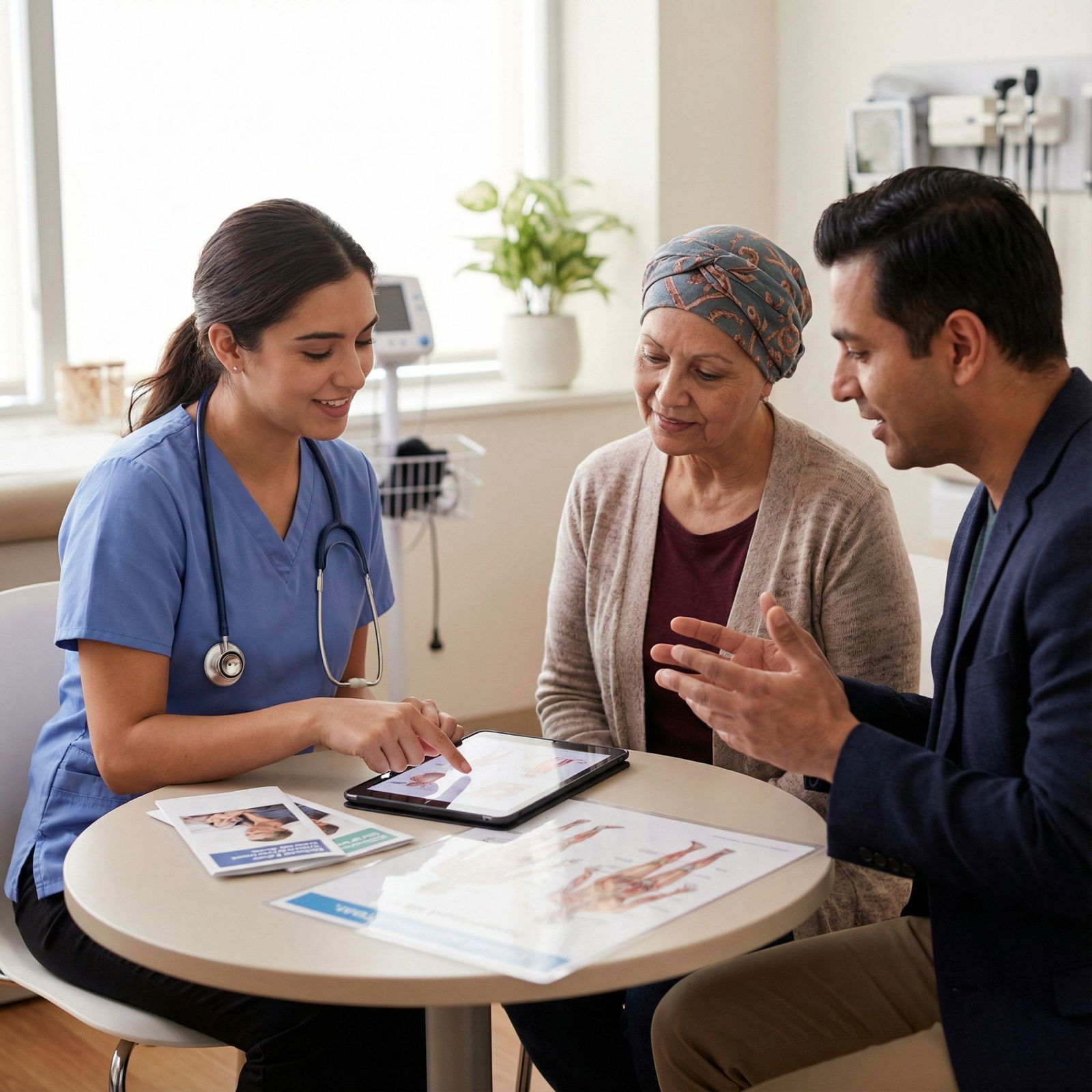 Resident physician using interpreter services in clinic Resident physician using interpreter services in clinic - Cultural Competence for Mastering Cultural Competence for Success i