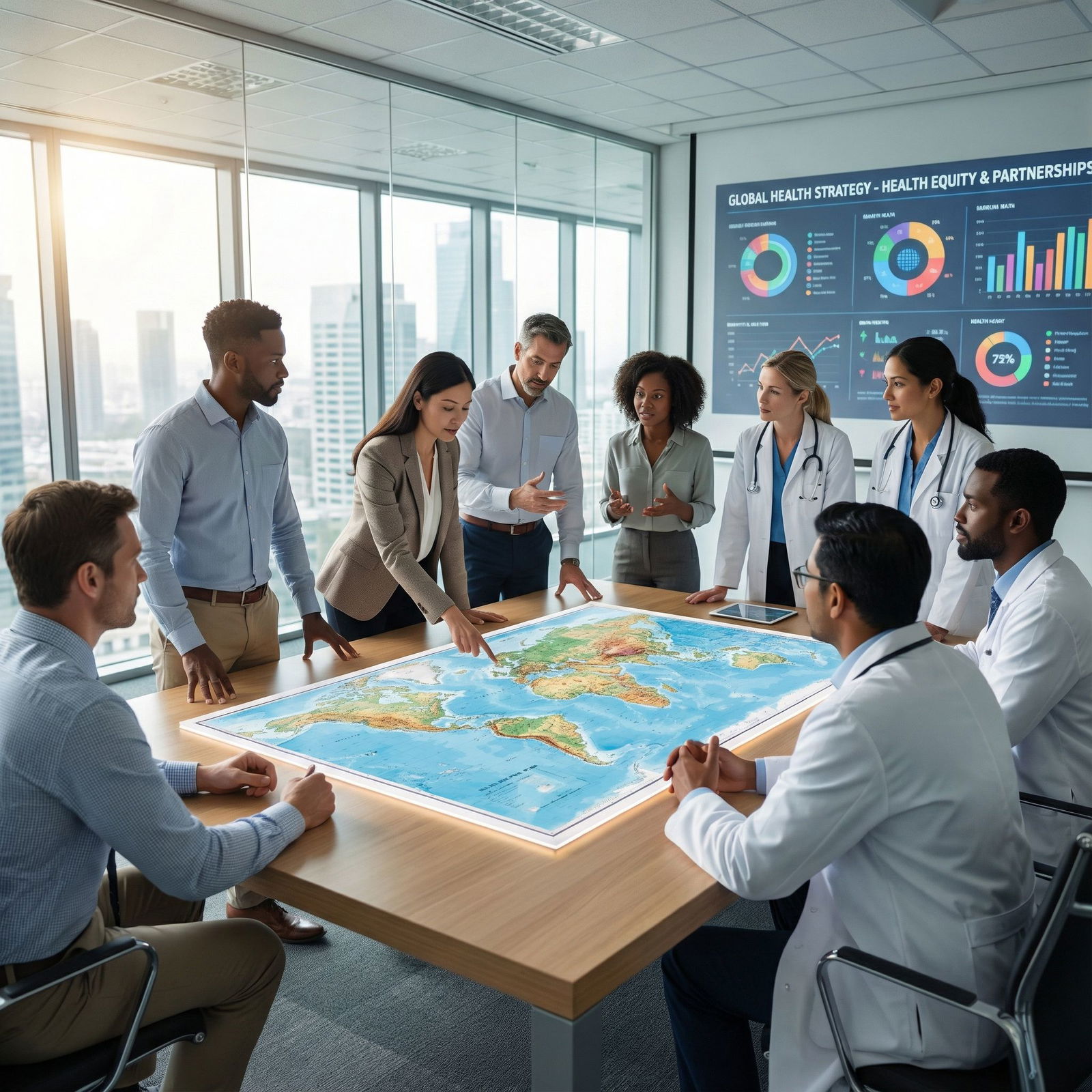 Global health professionals collaborating across borders Global health professionals collaborating across borders - global health for Unlocking Career Success in Global Health: The P