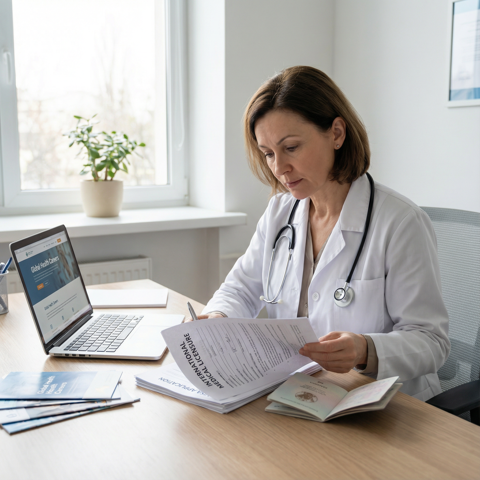 Doctor planning an international medical career move - Medical Careers for Explore Global Health: Top 10 Destinations for Med