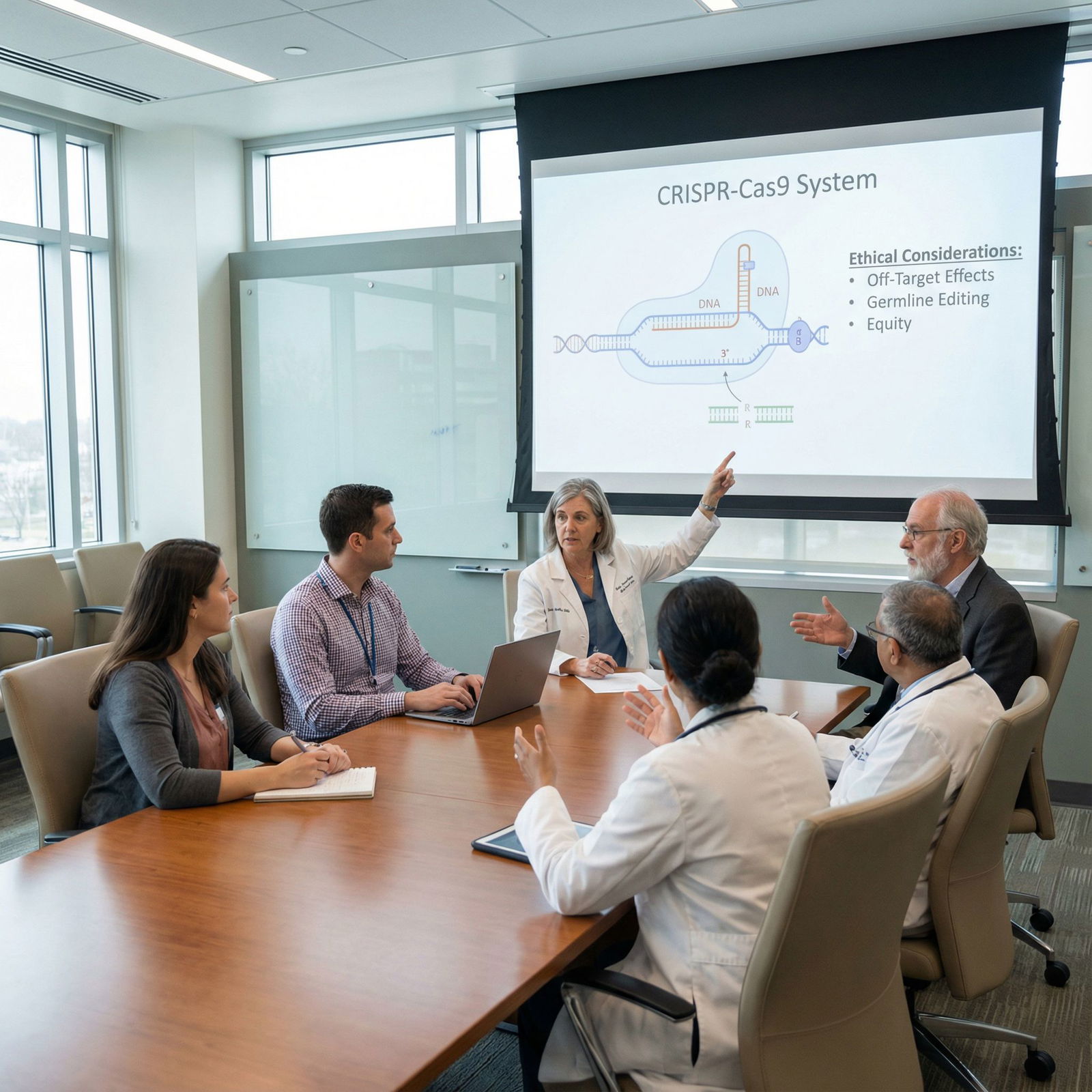 Ethical discussion on CRISPR and genetic medicine in a clinical setting - CRISPR for Harnessing CRISPR: A Comprehensive Guide